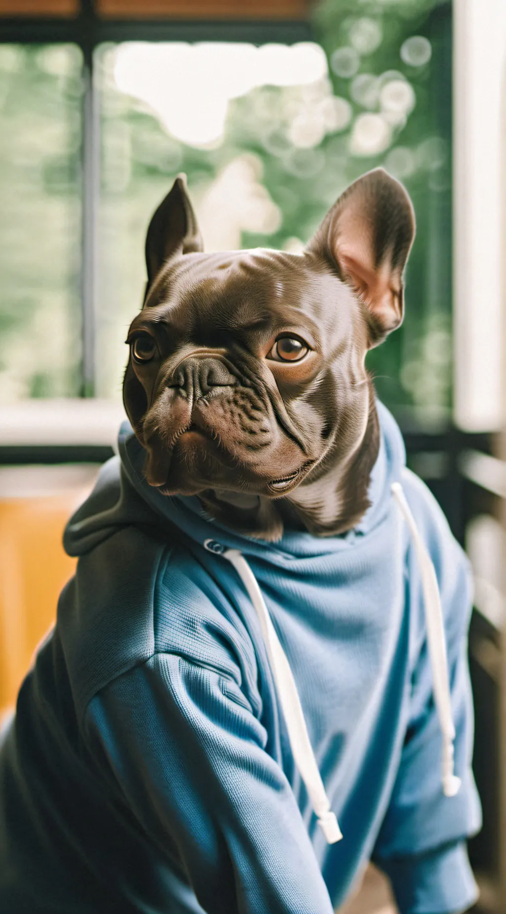 ai character: Frenchie background