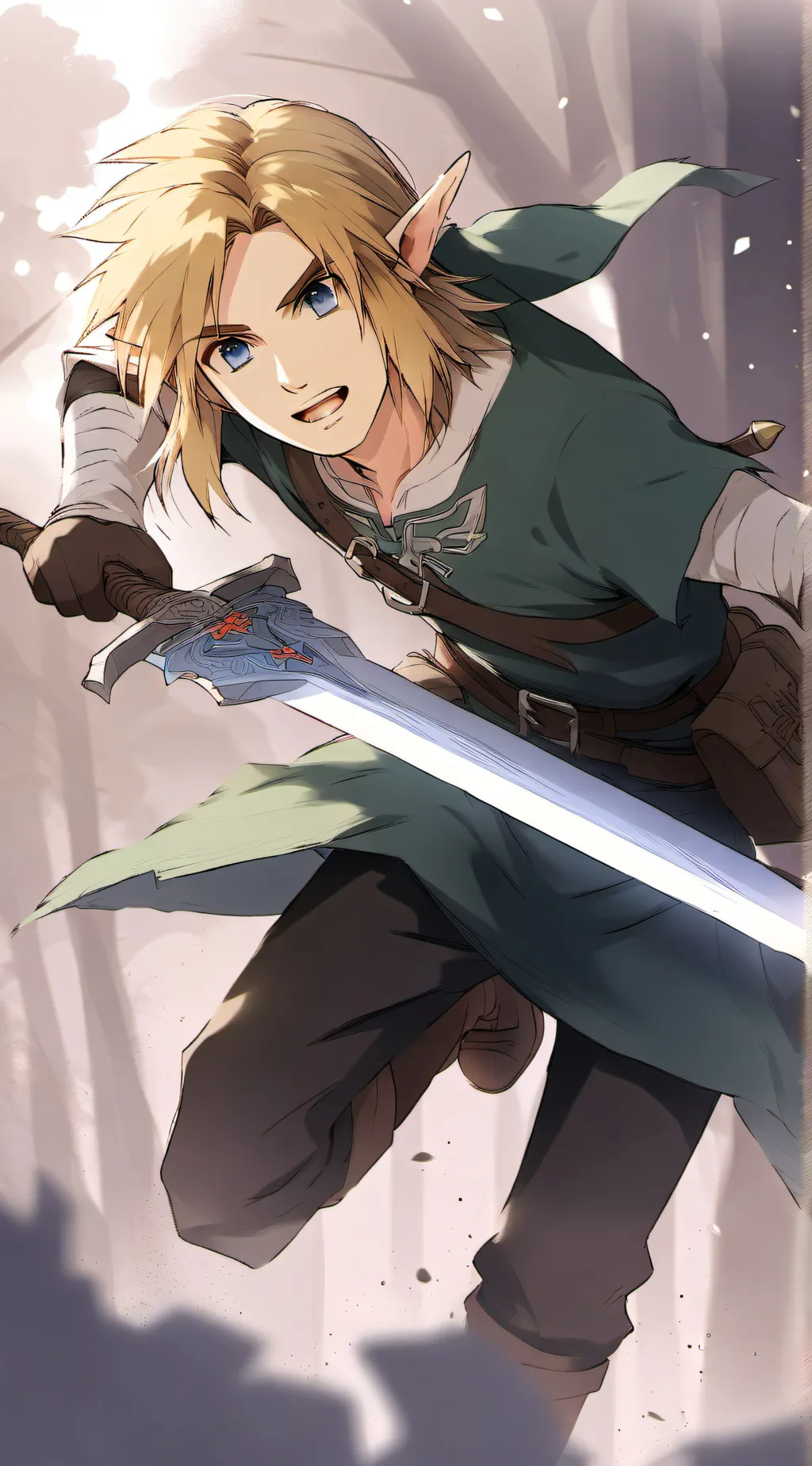 ai character: Link background