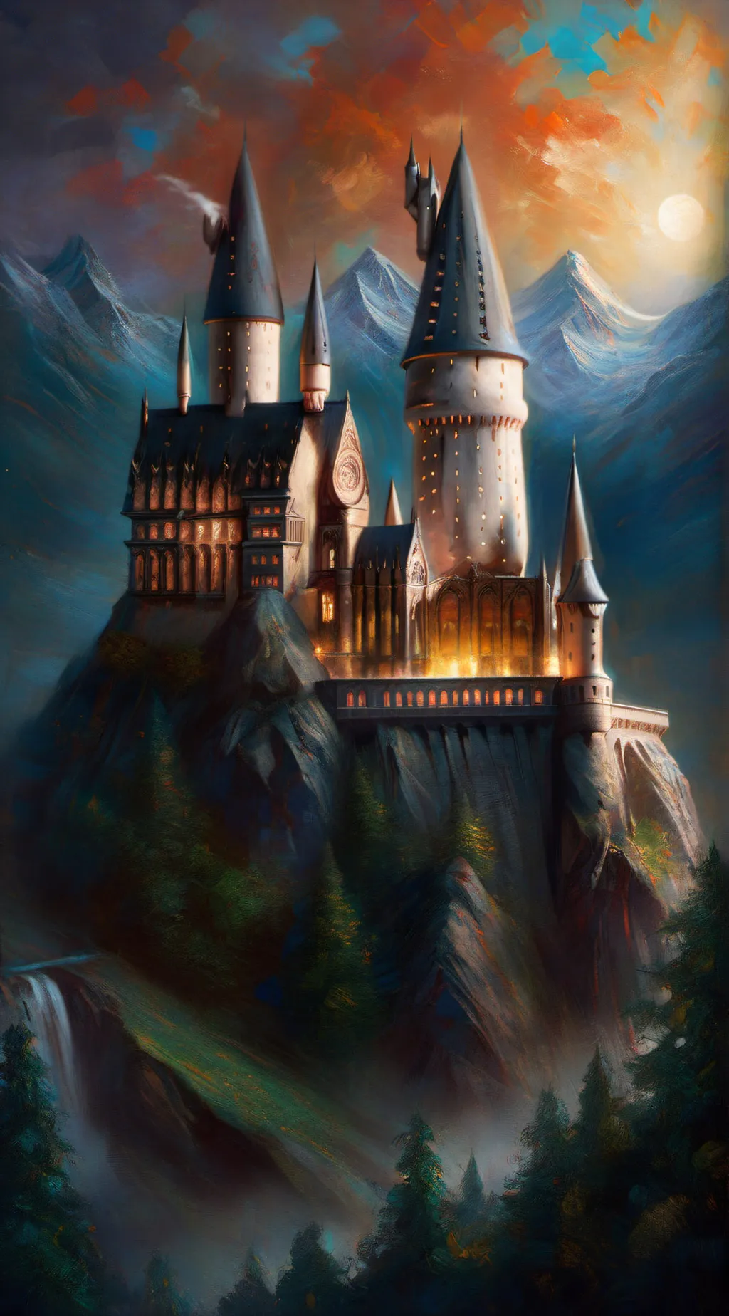 ai character: Hogwarts 2 background