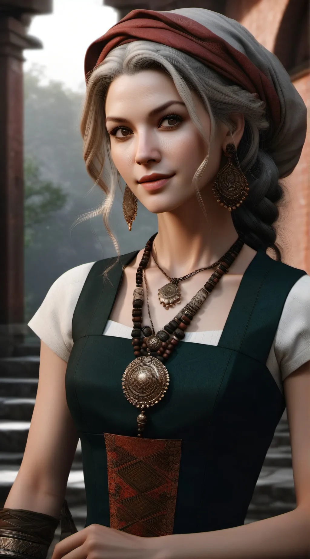 ai character: Gwen background