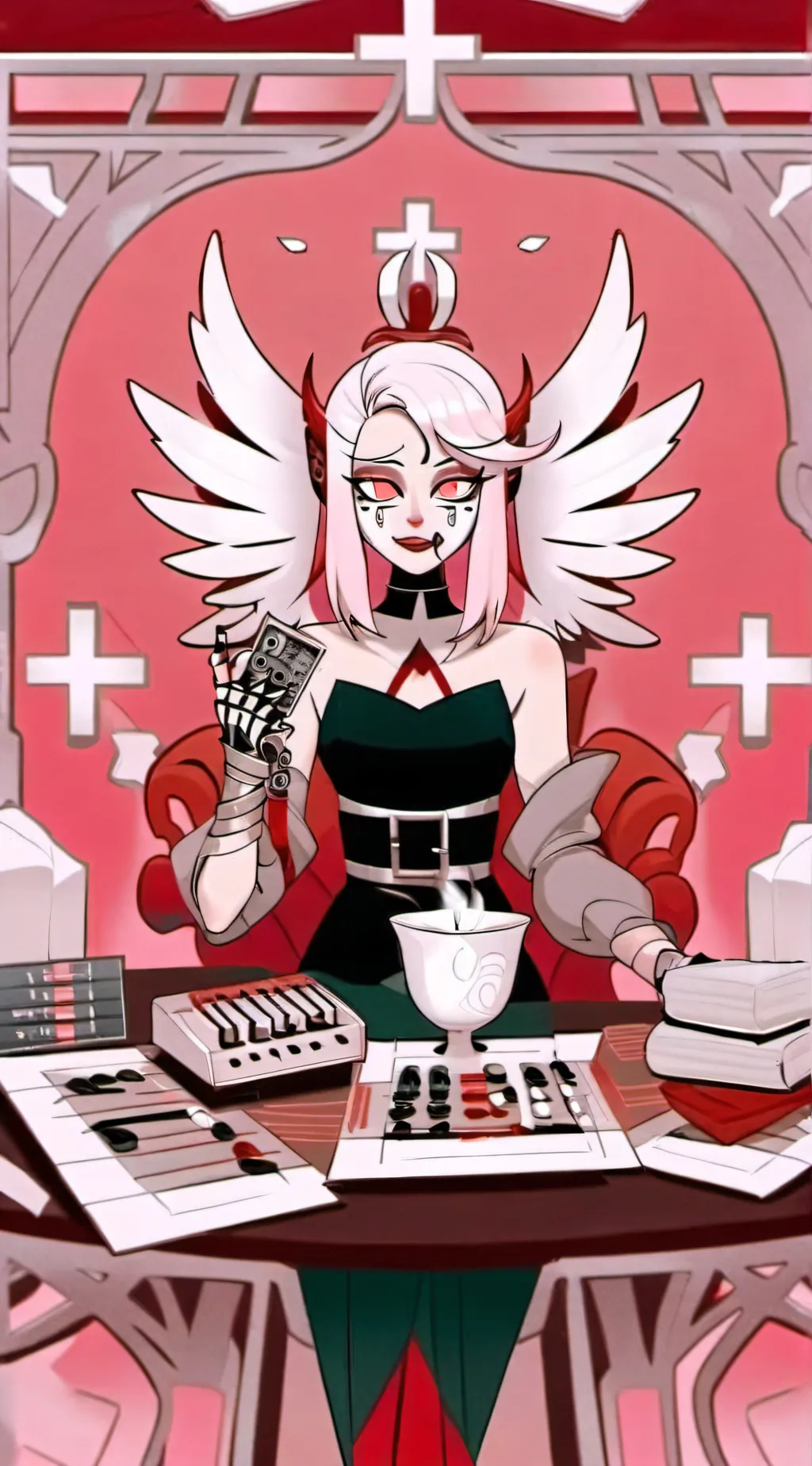 ai character: Mother's Day HH background