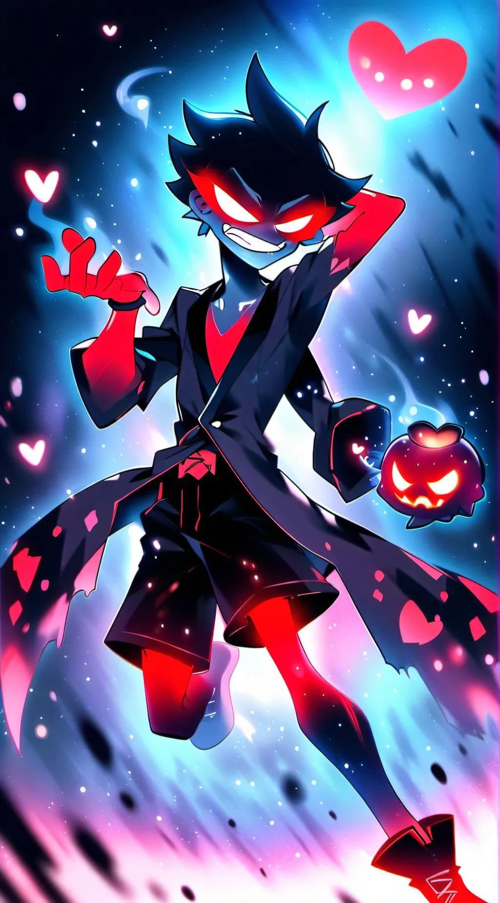 ai character: angel dust  background