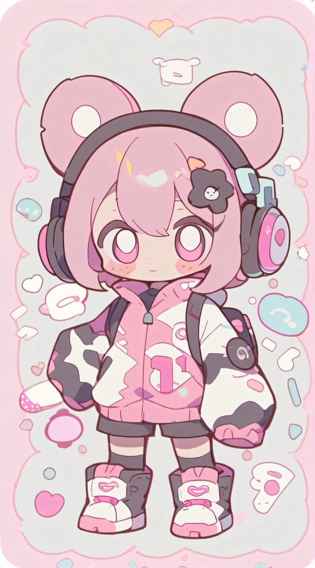 ai character: DJ Kirby background
