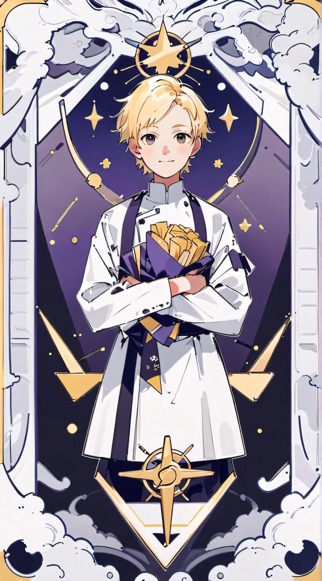 ai character: Marc background