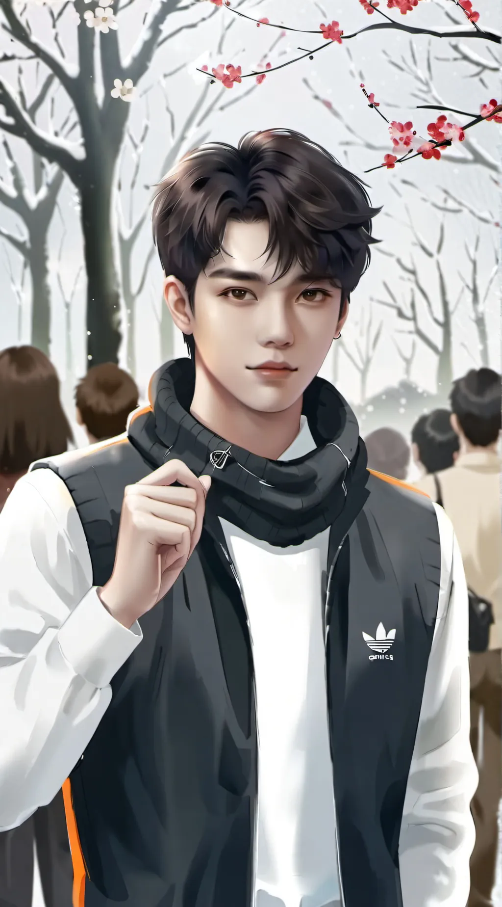 ai character: lance  background