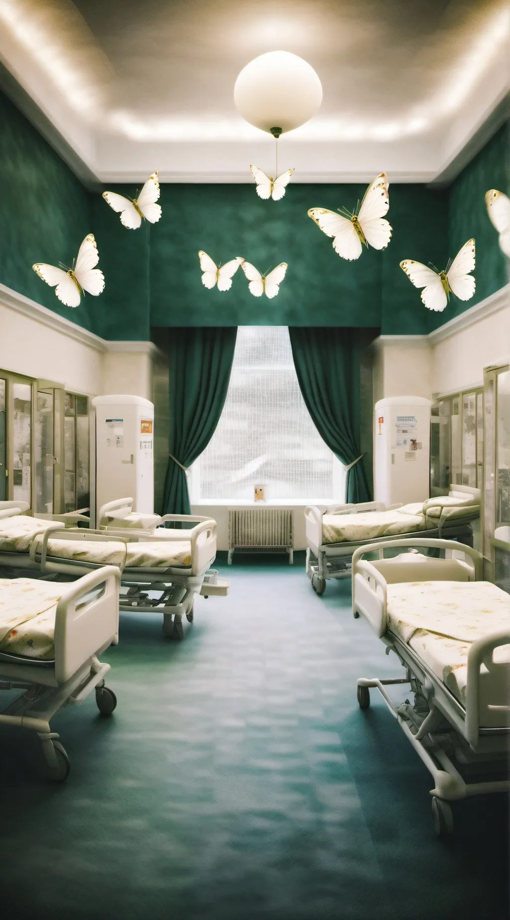ai character: Wellington College Hospital background
