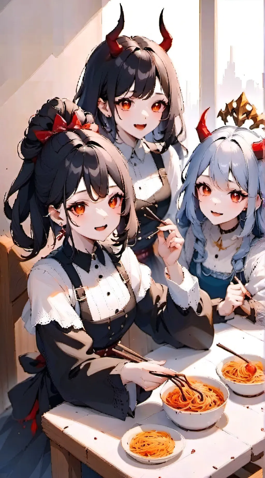 ai character: Your roommates ✨ background