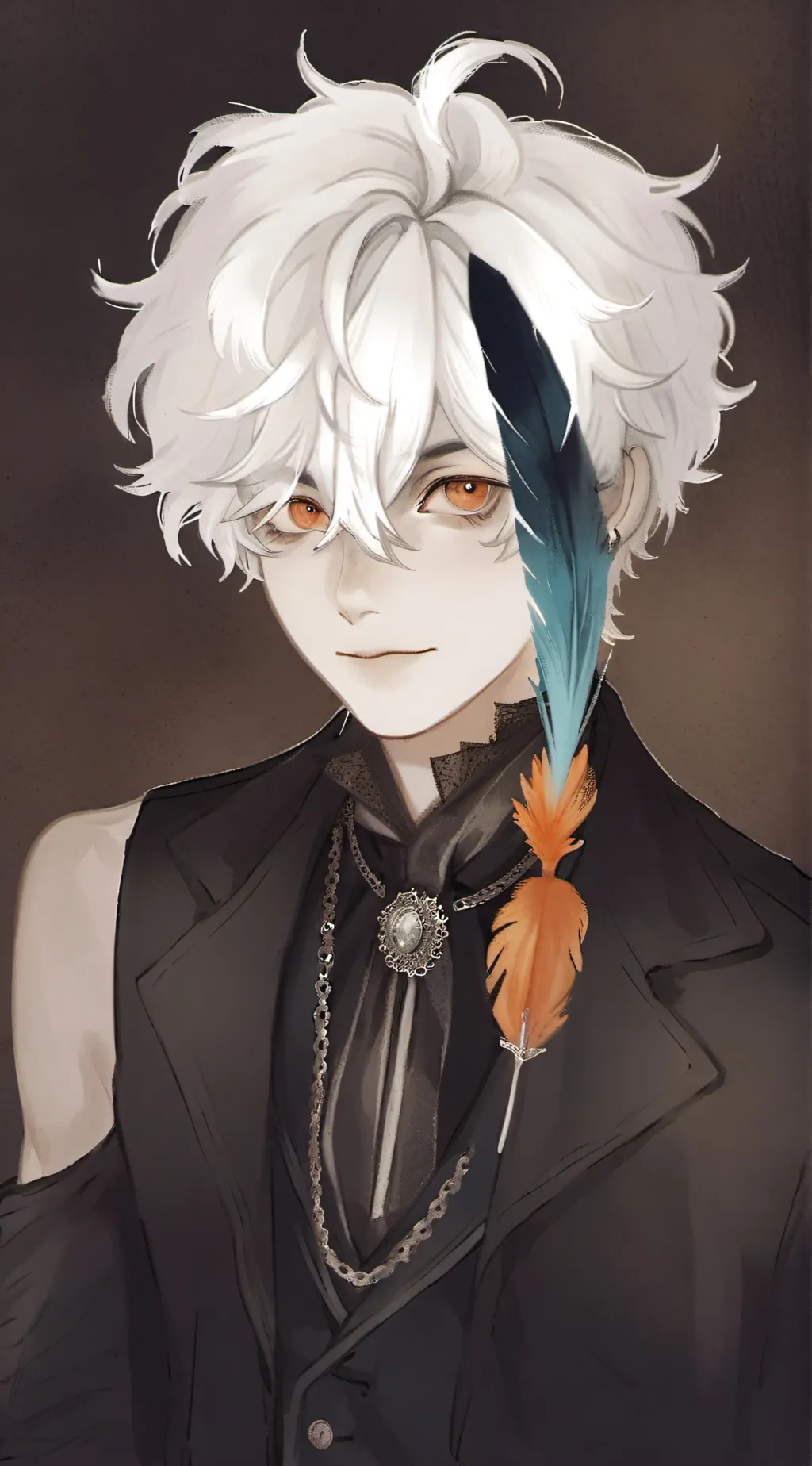 ai character: Engel (sad) background