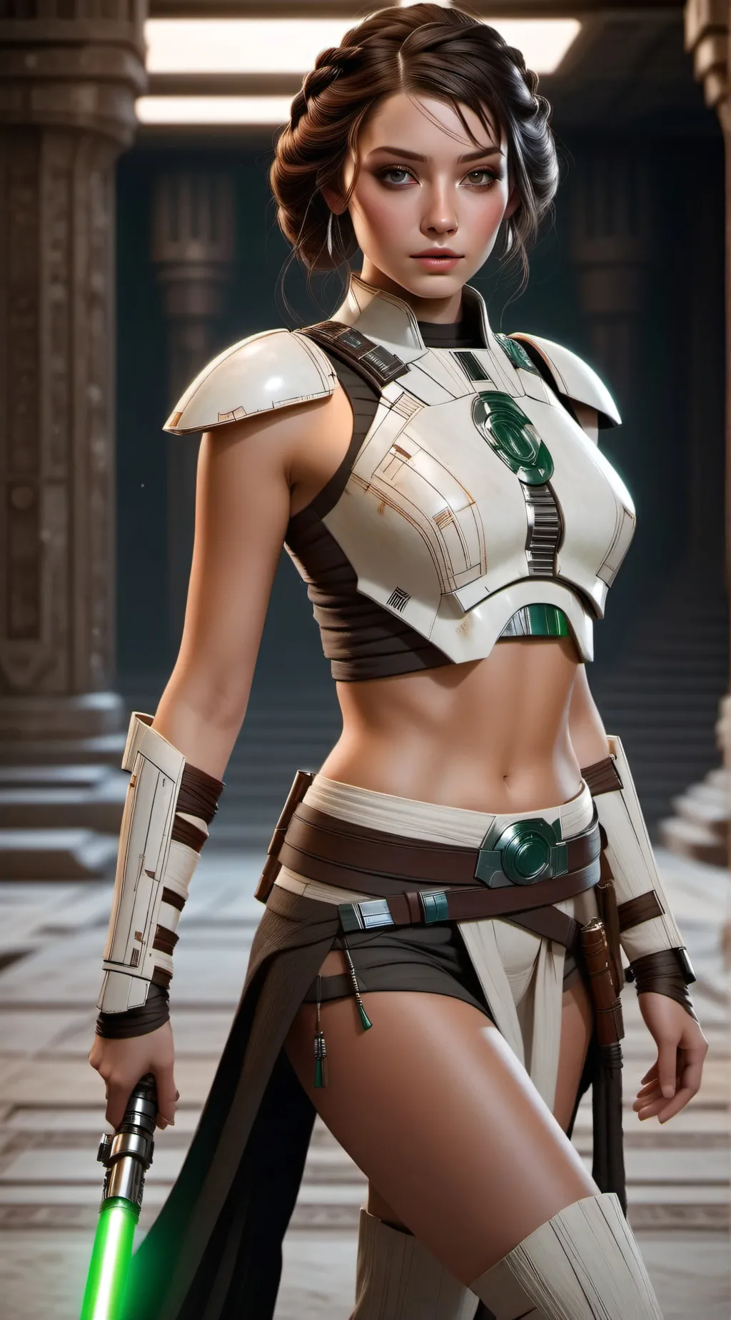ai character: Annika Skywalker  background