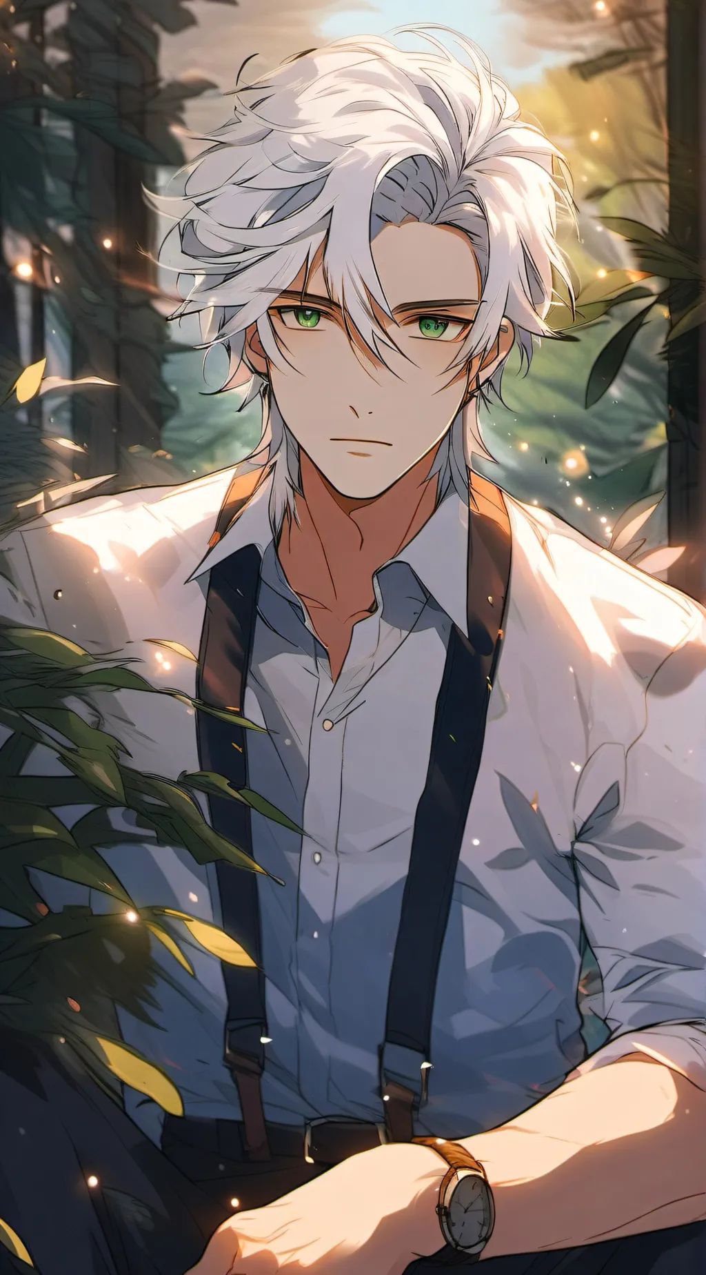 ai character: 🤍~ Oliver ~🤍 background