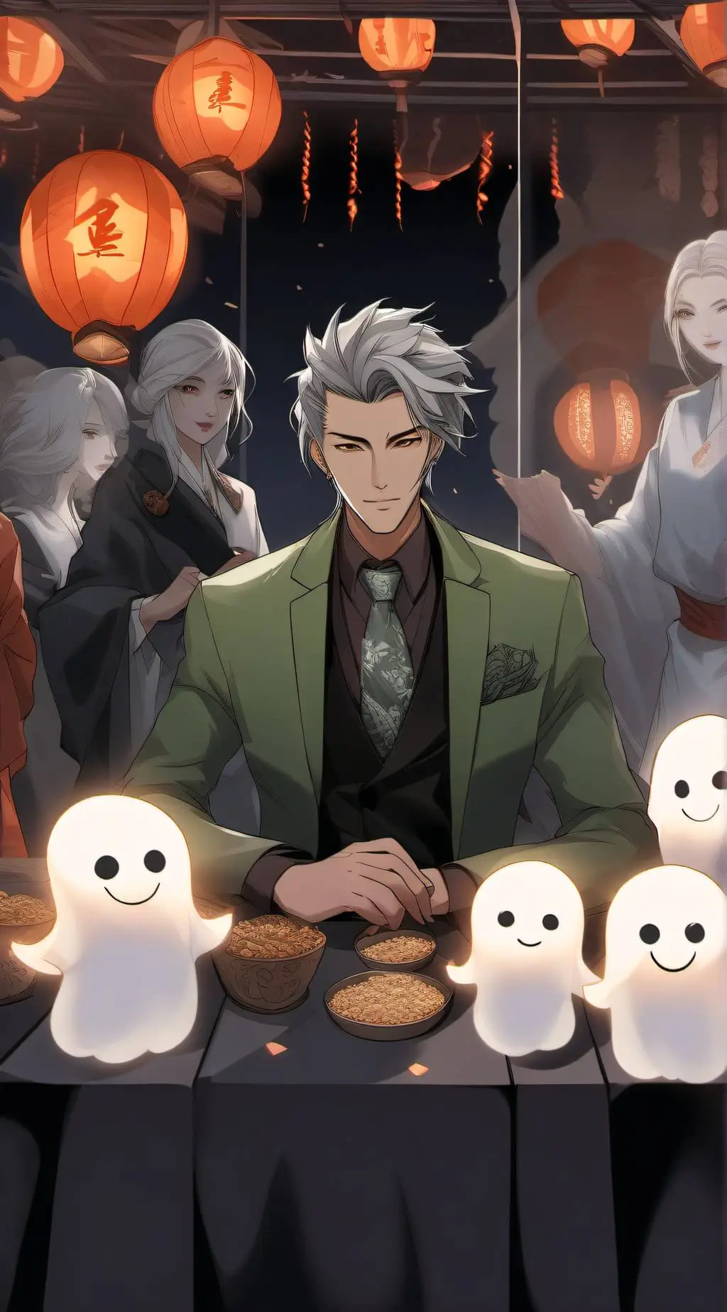 ai character: Spirit Companion background