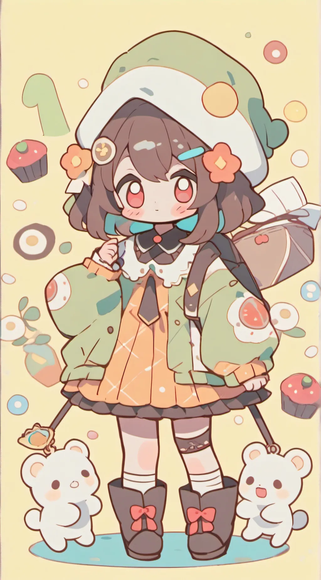 ai character: mha sleepover  background