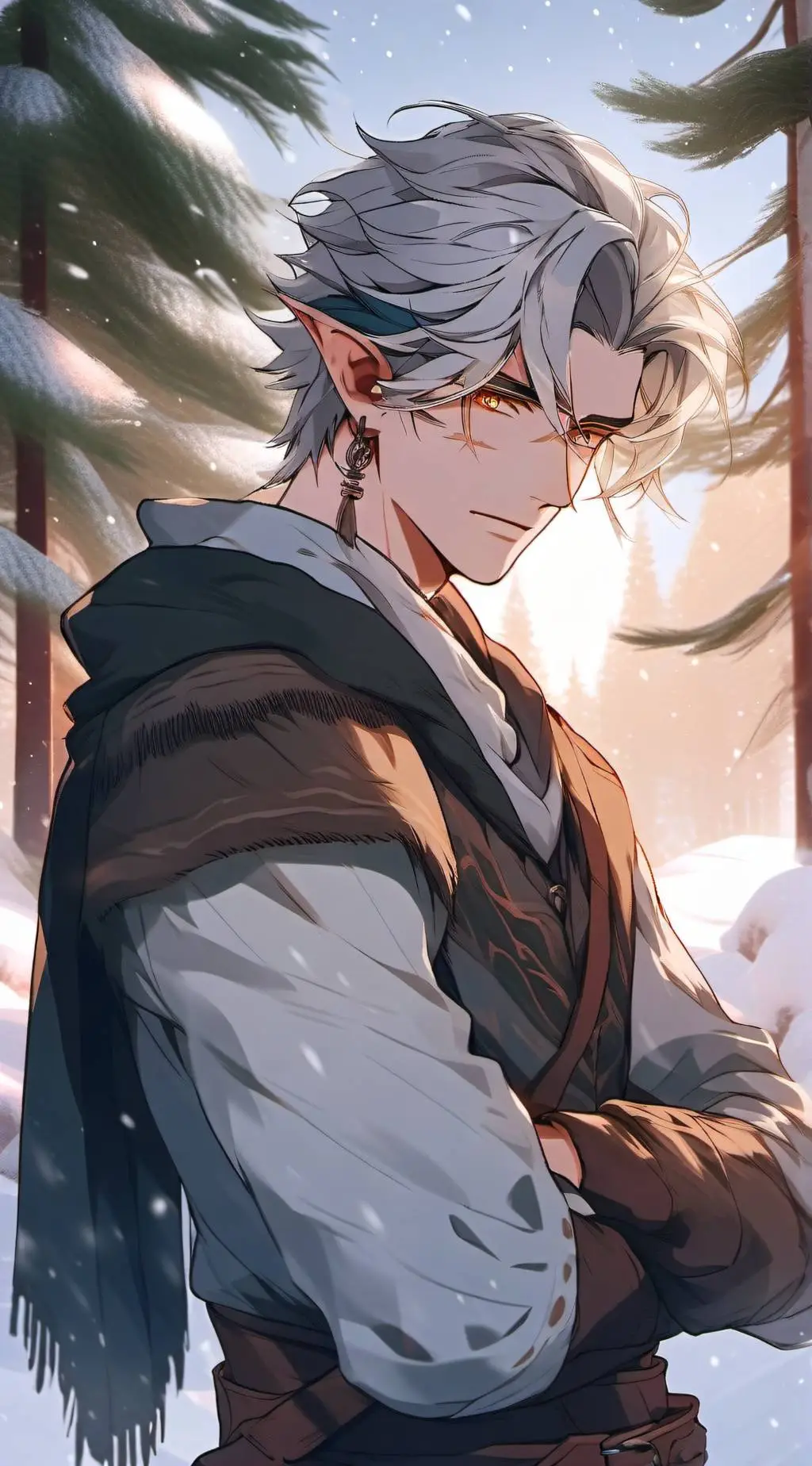 ai character: Colin  background