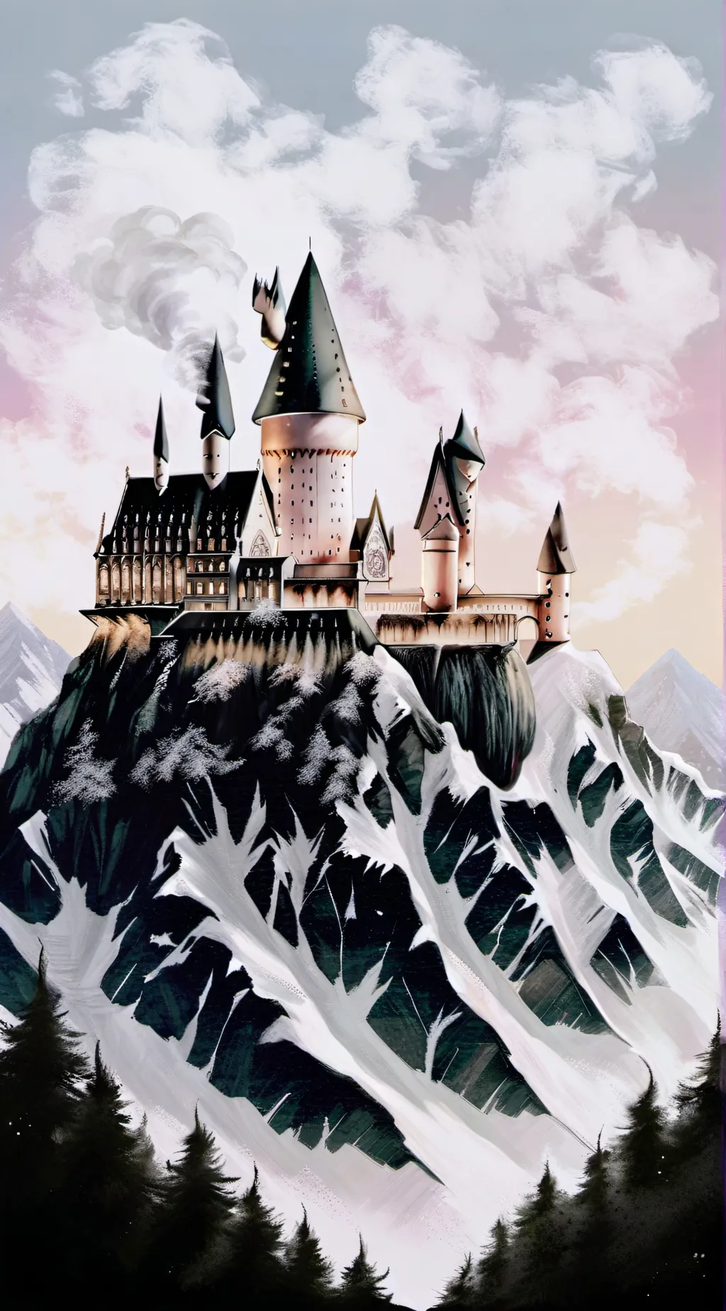 ai character: hogwarts  background