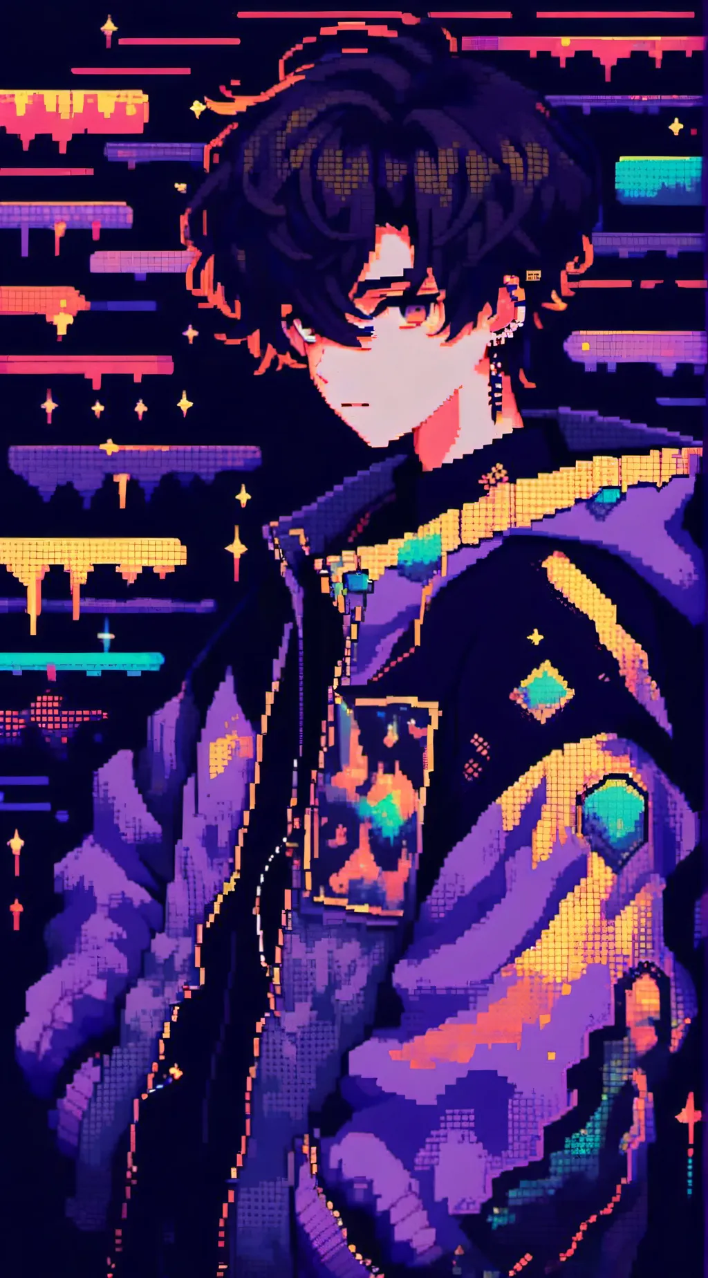ai character: you met Jake!  background