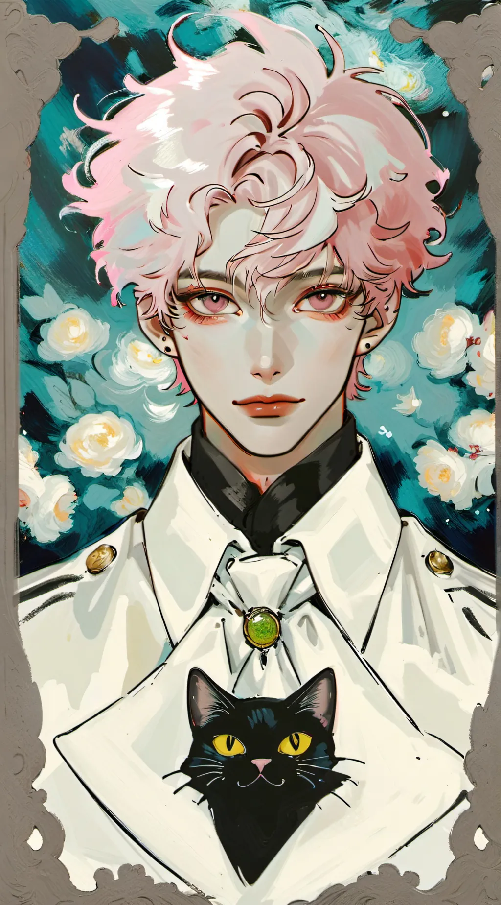 ai character: Andy  background