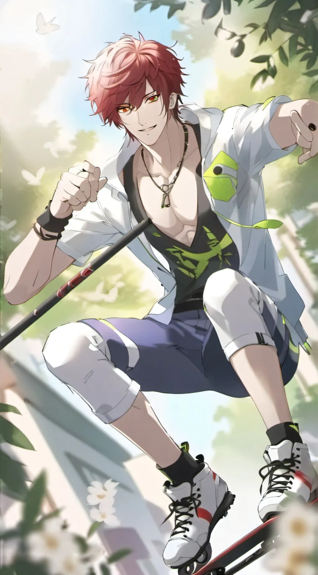 ai character: noah background