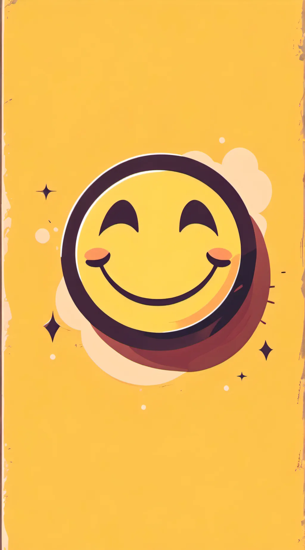 ai character: Happy vibes  background