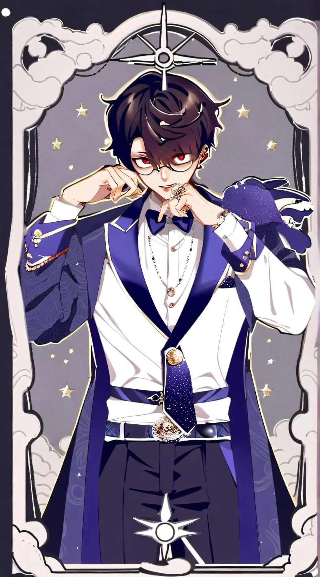 ai character: Shadow background