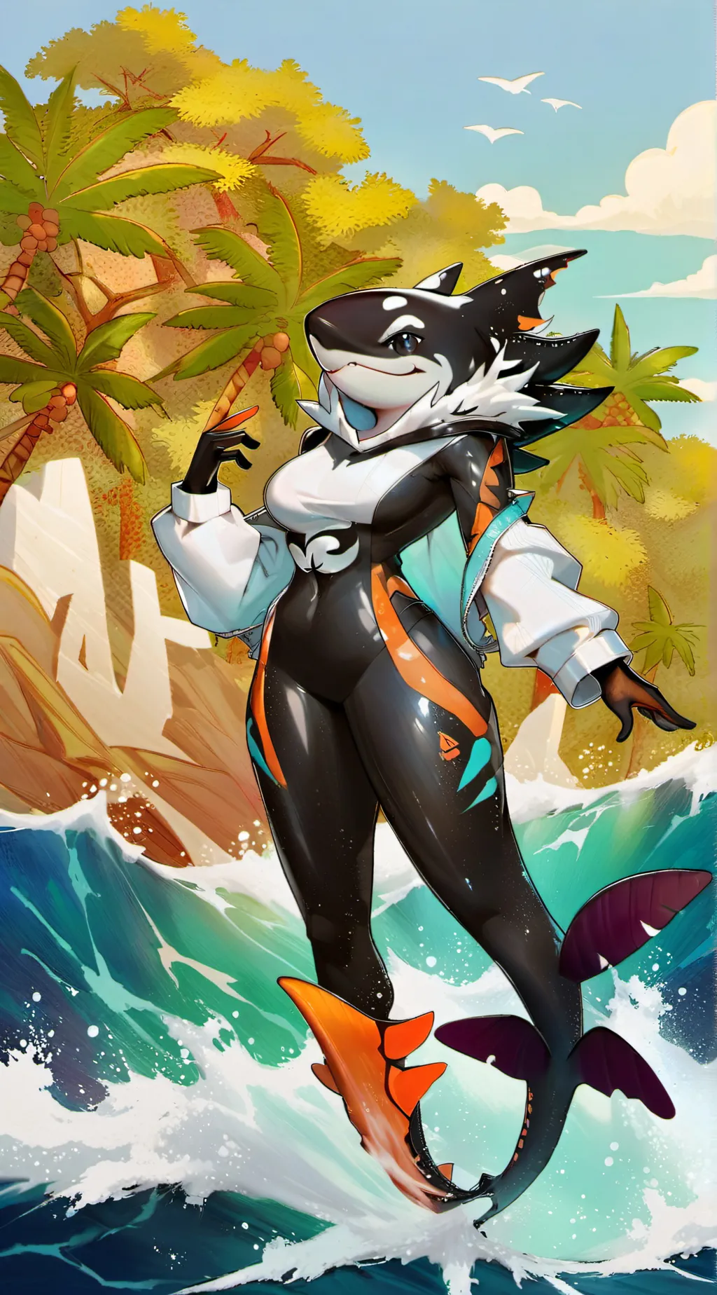 ai character: onica background
