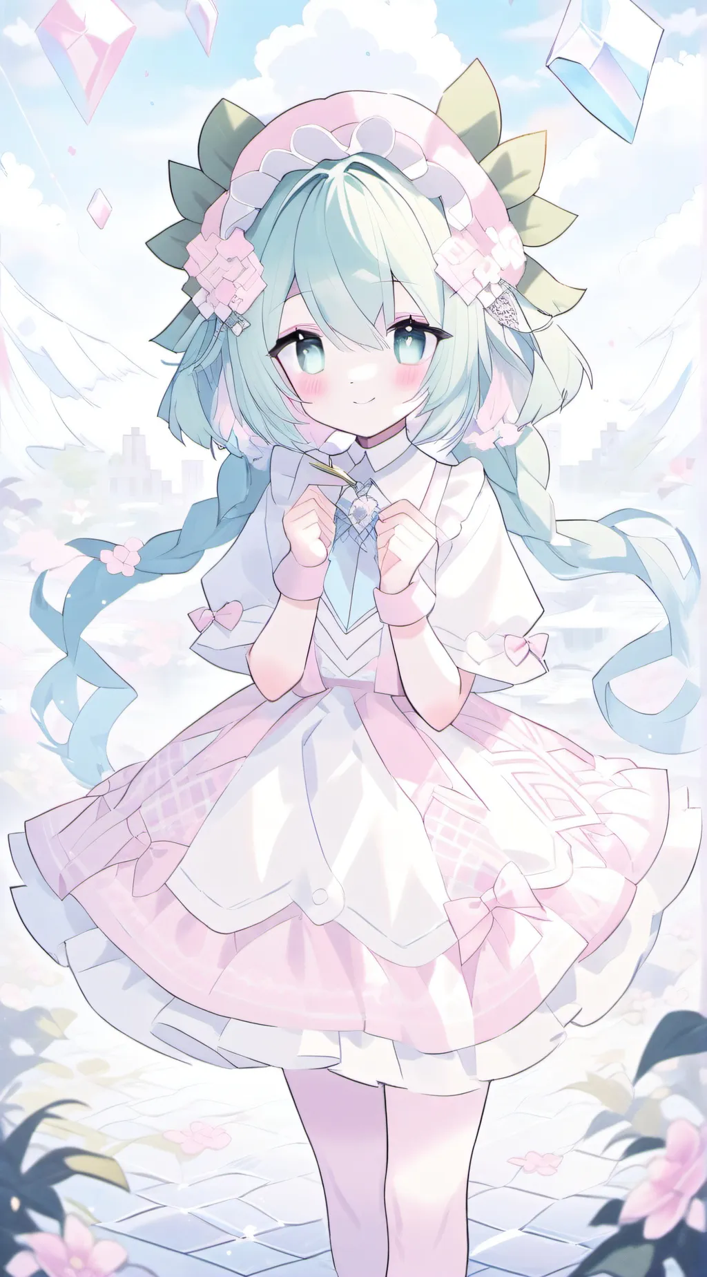 ai character: Lilly background