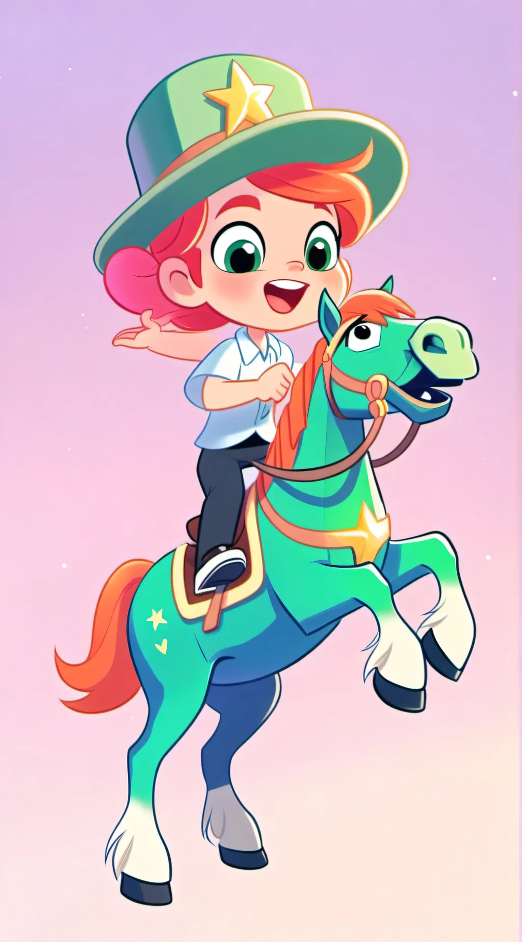 ai character: Wander and Sylvia (wait wander’s acting weird…) background