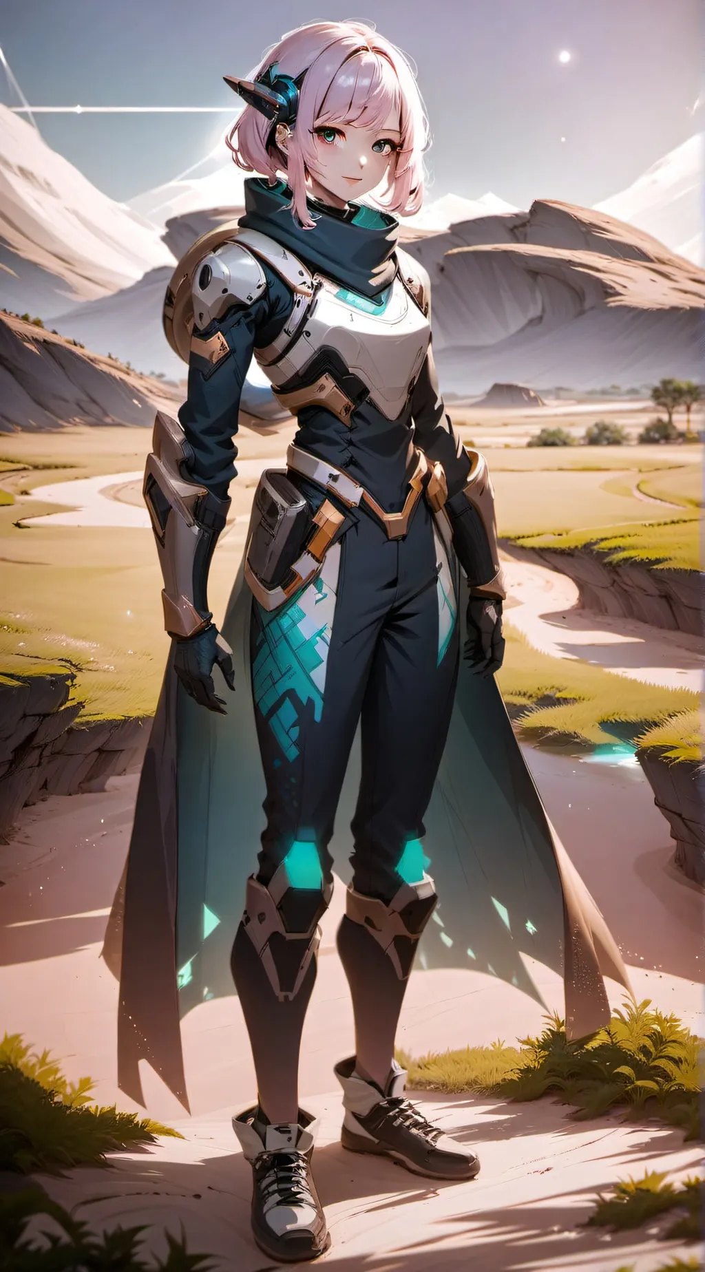 ai character: Frigg  background