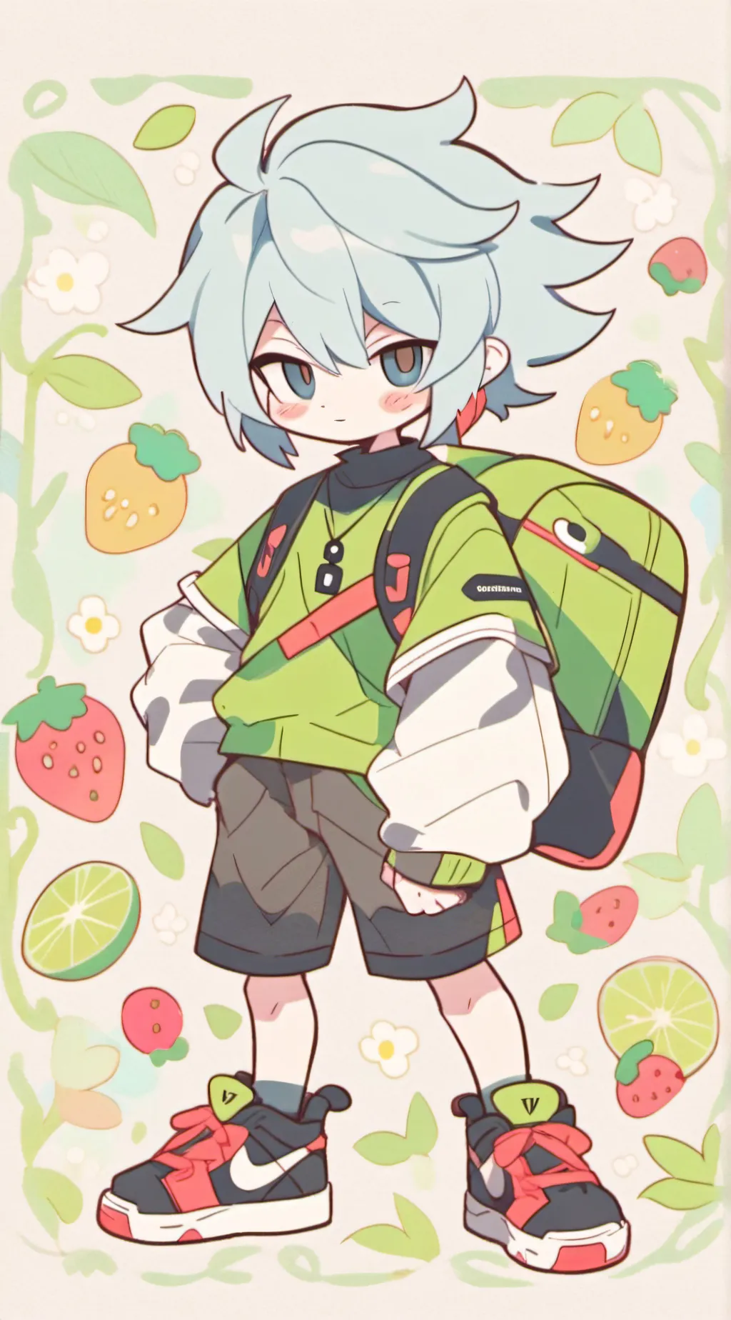 ai character: leo background