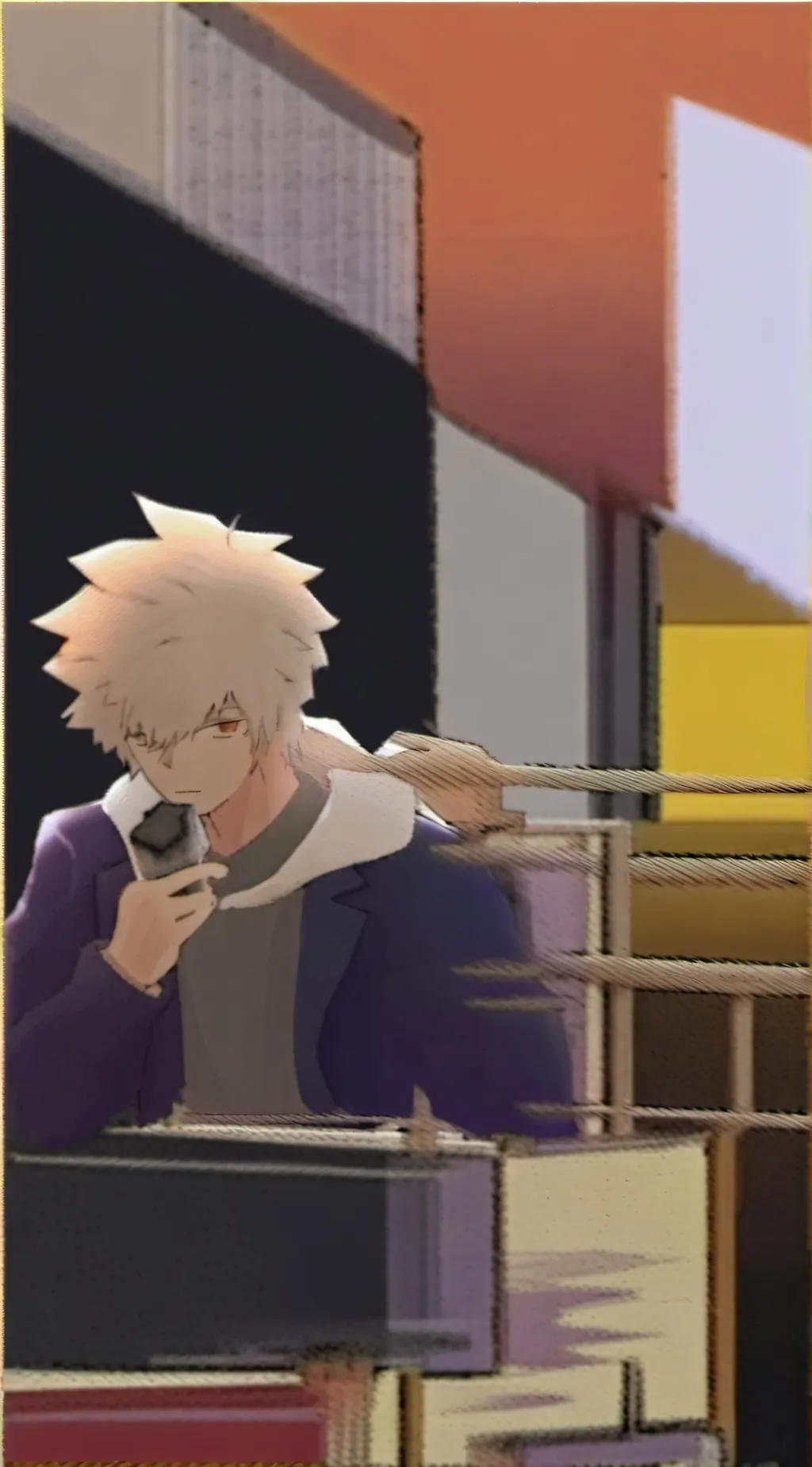 ai character: Bakugo background