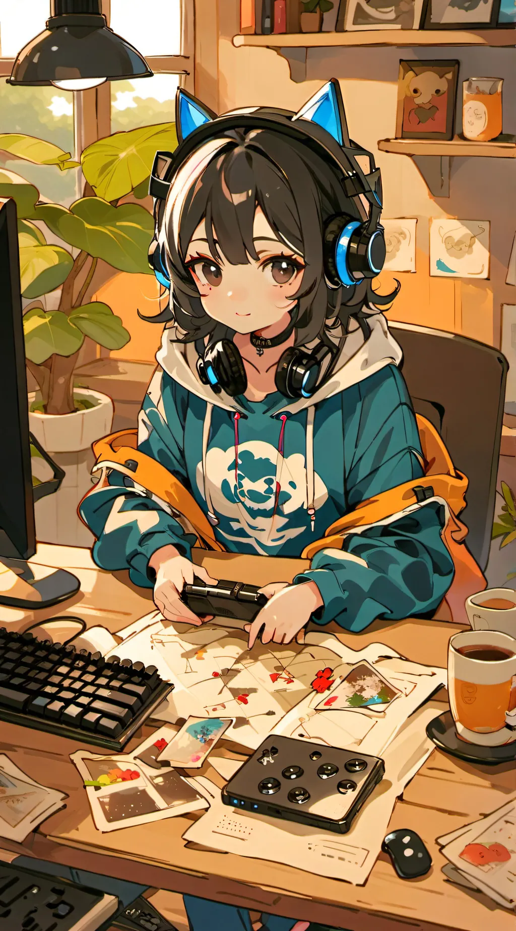 ai character: Ava background