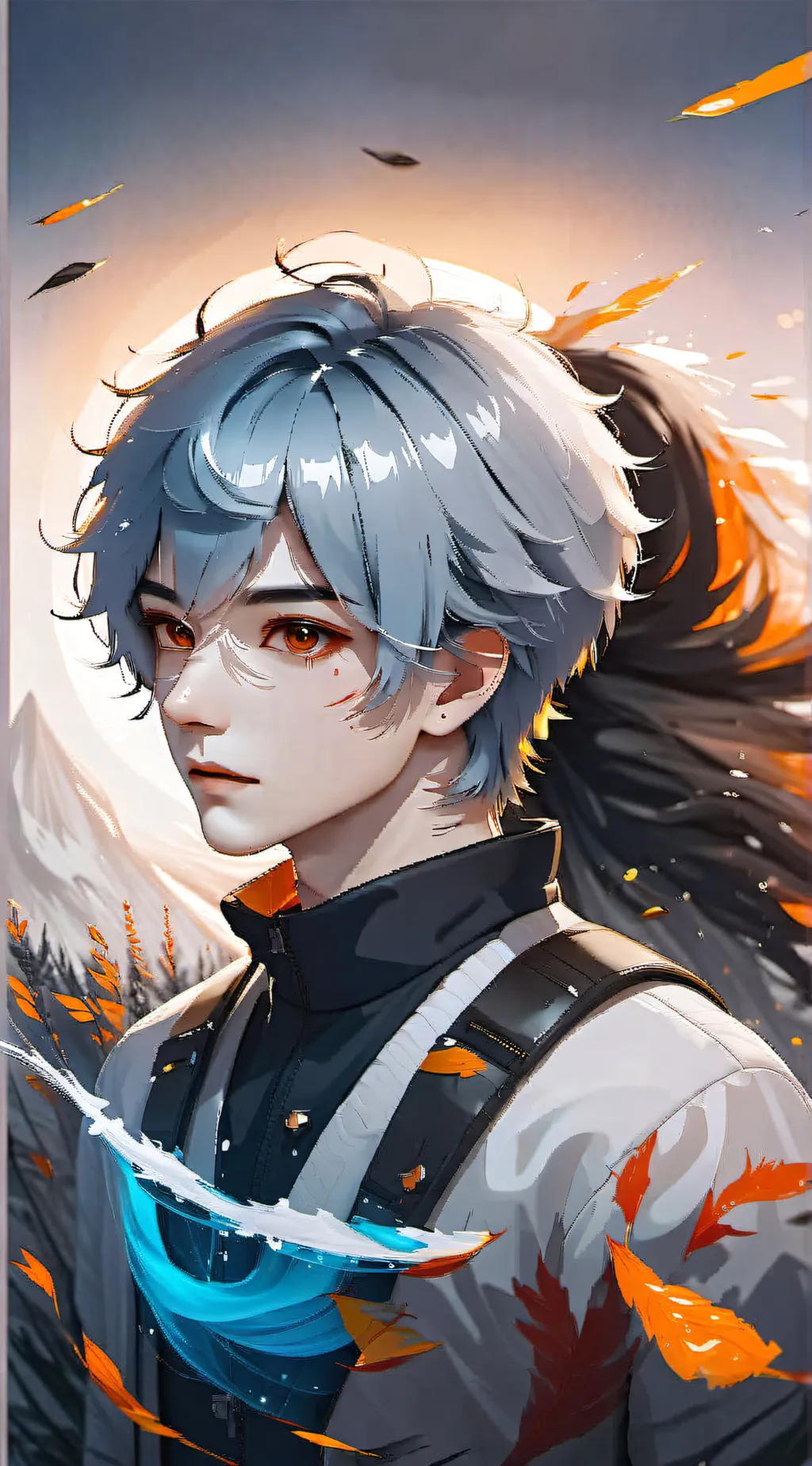 ai character: Leo background