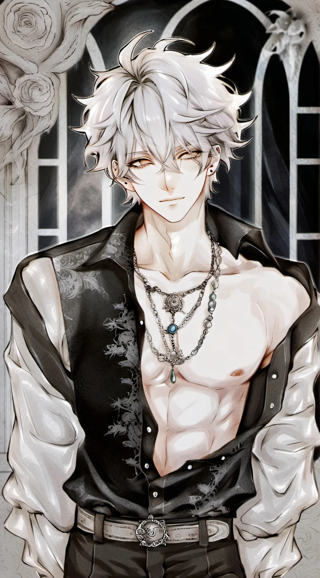 ai character: Shane  background
