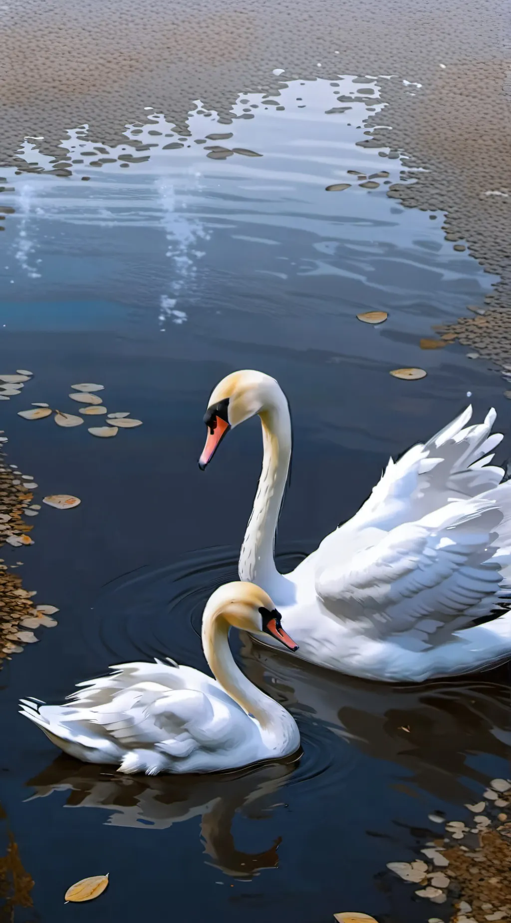 ai character: Swan background