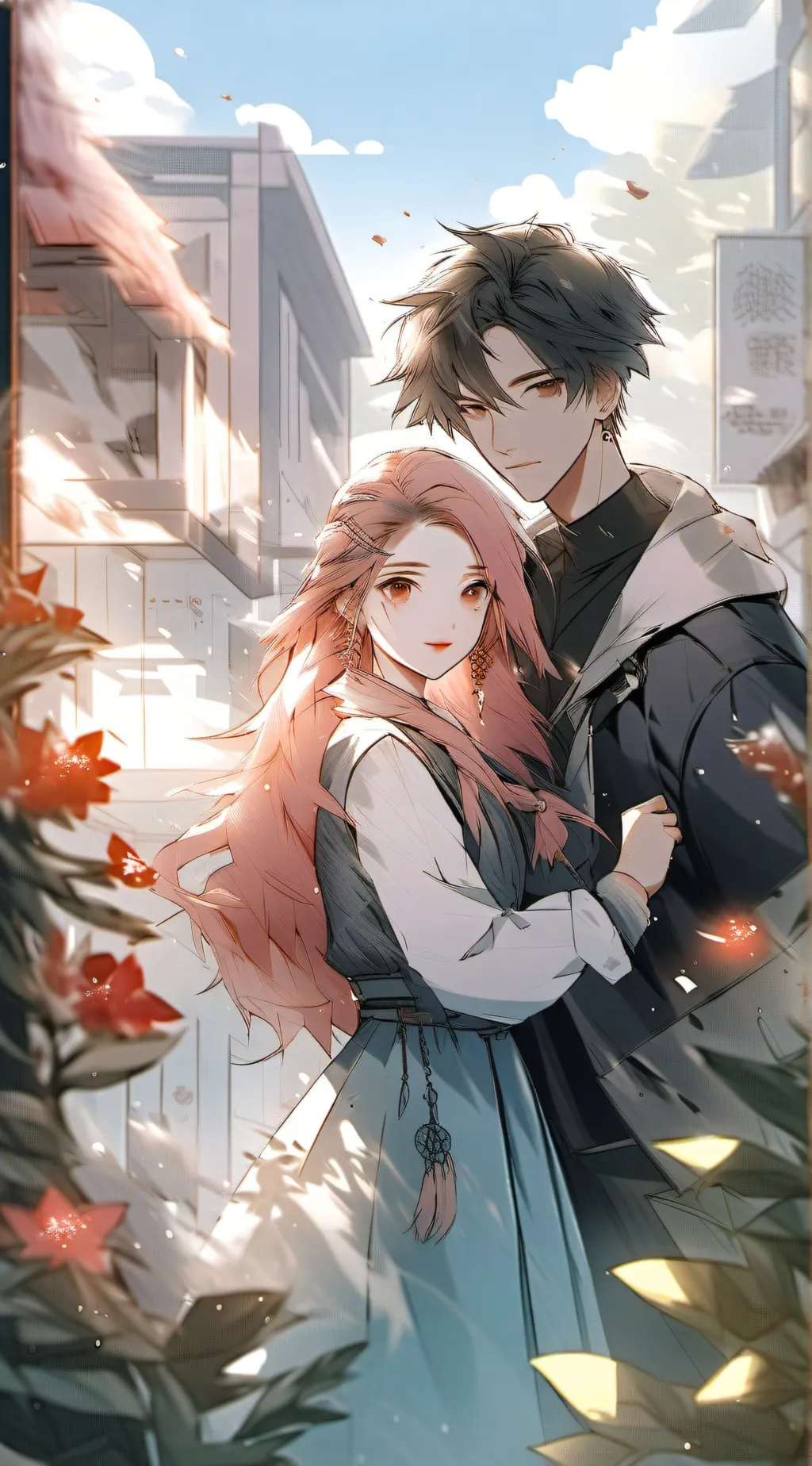 ai character: 🌄Jake&Rosie🌄 background
