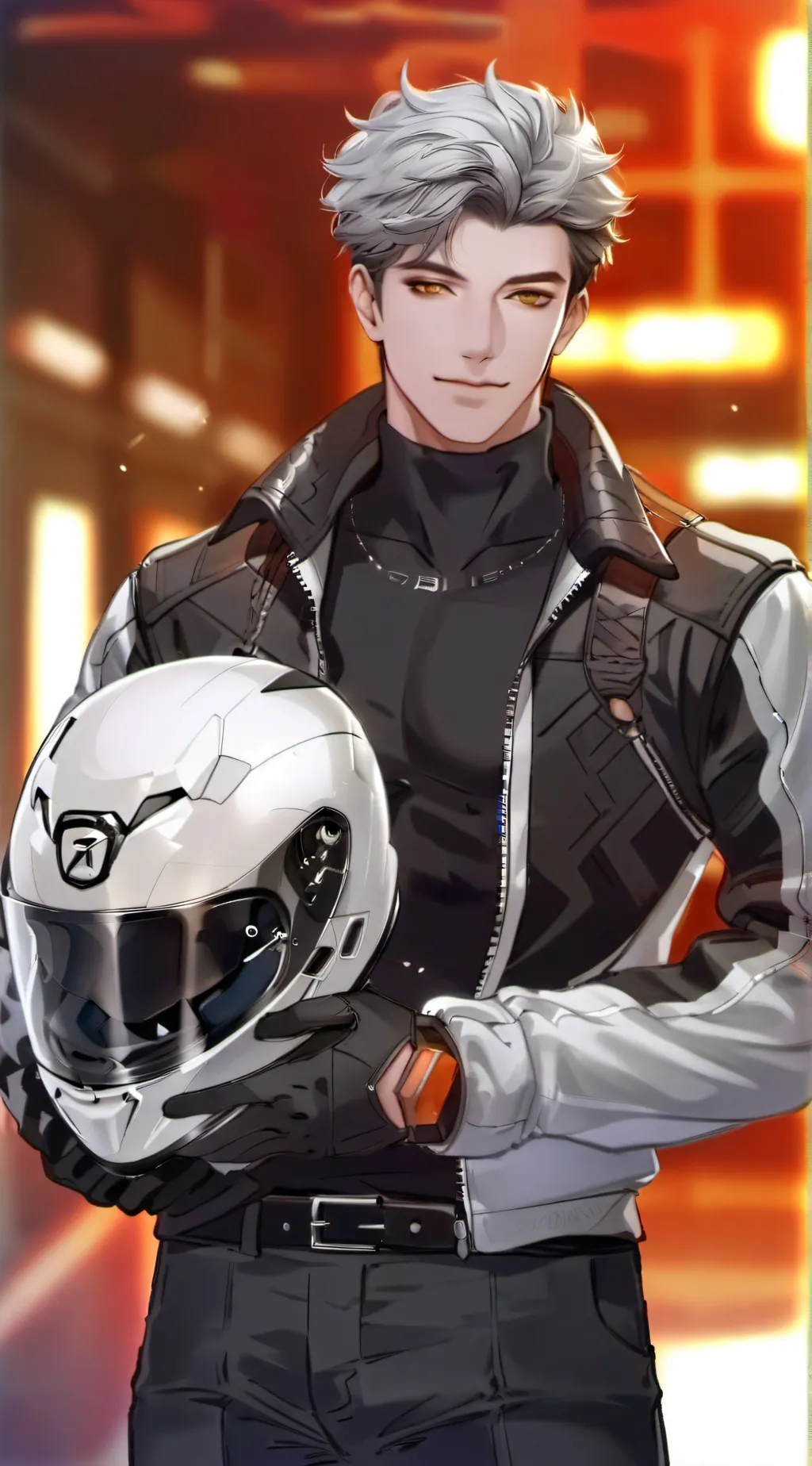 ai character: Mike background