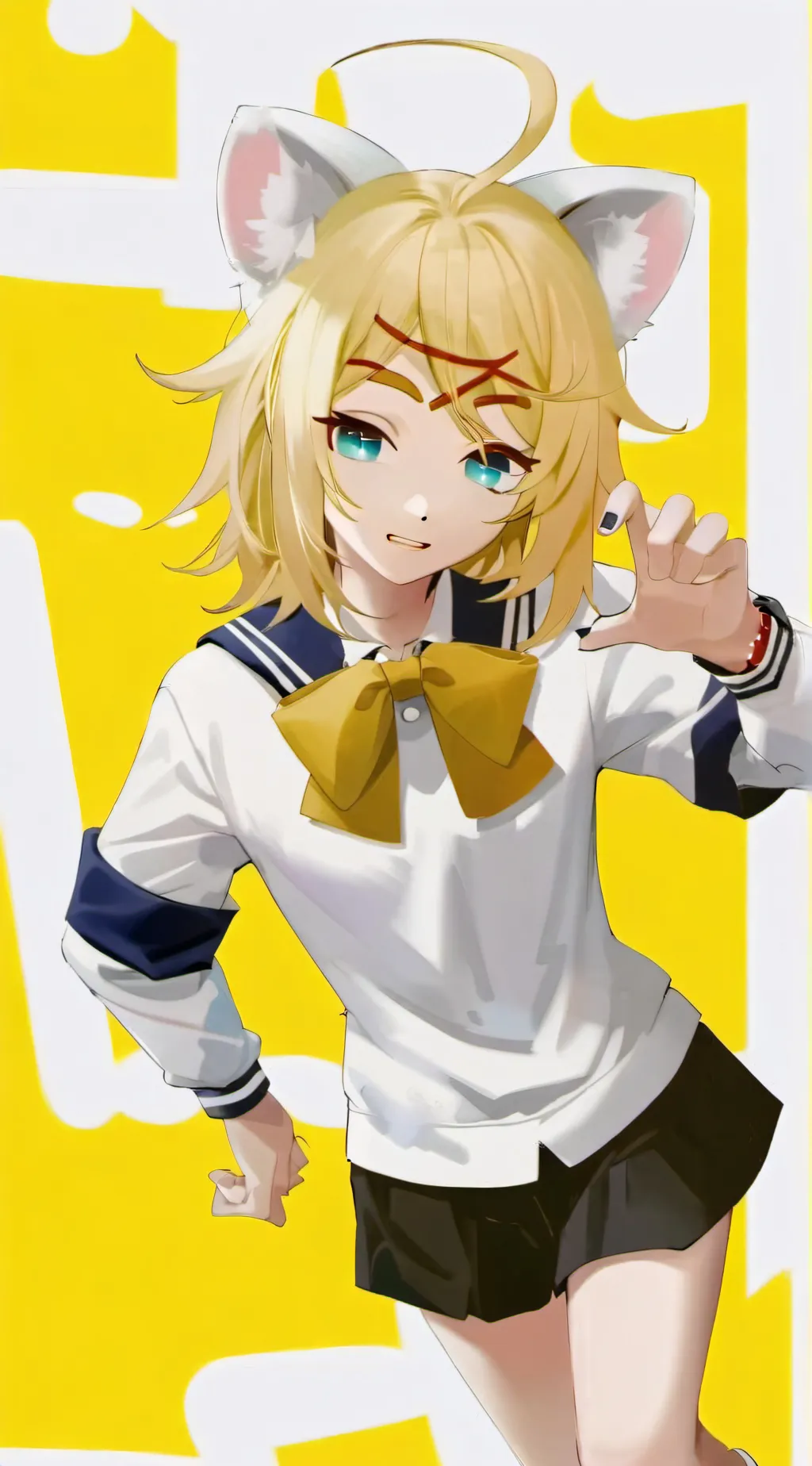 ai character: Baby Rin and Len!! background