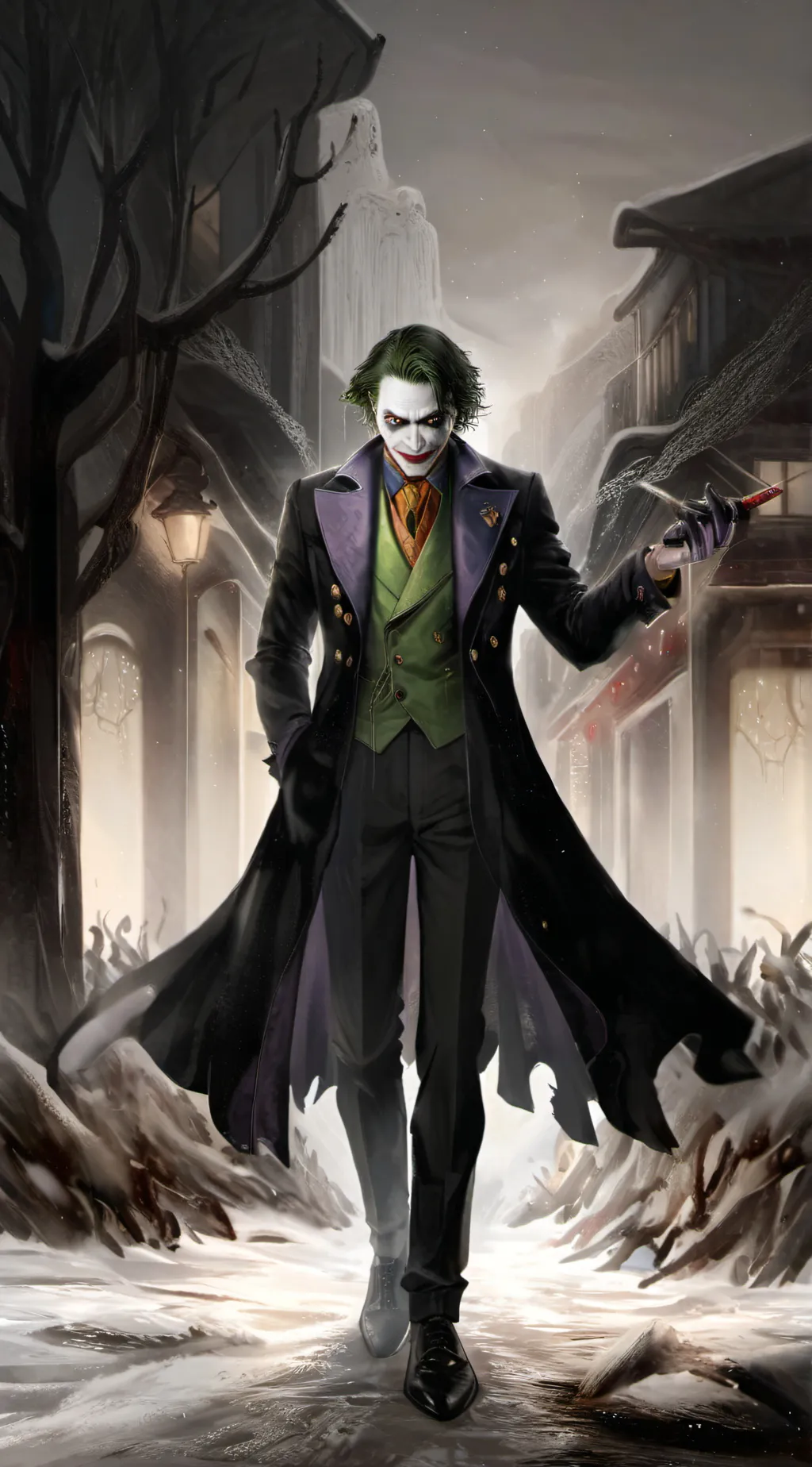 ai character: Joker background