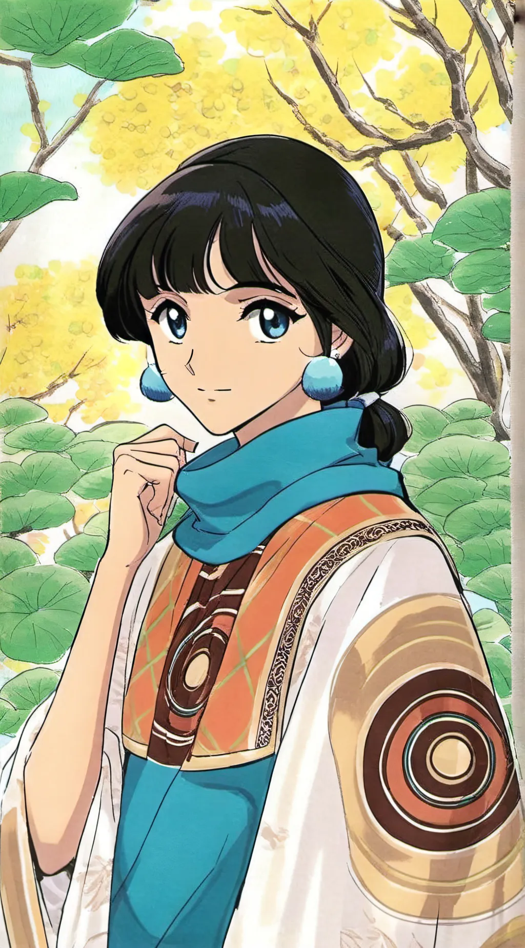 ai character: wild mare background