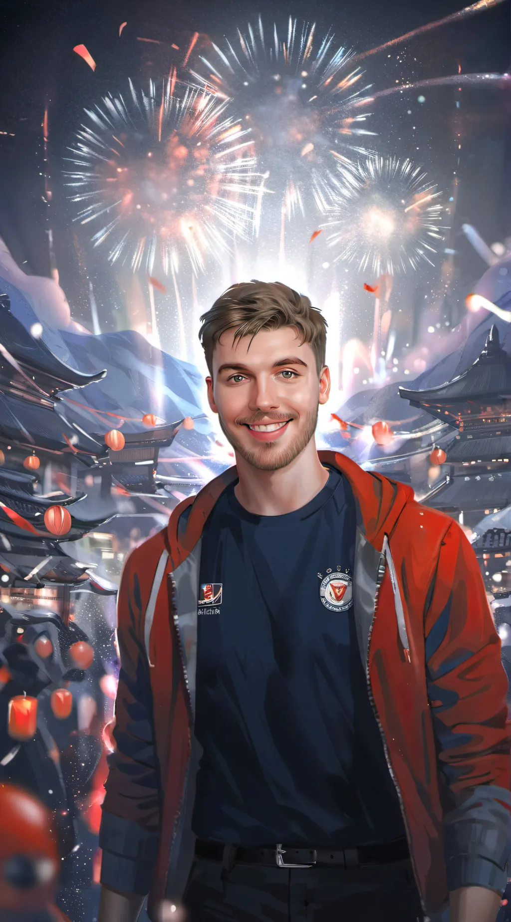 ai character: Mrbeast background
