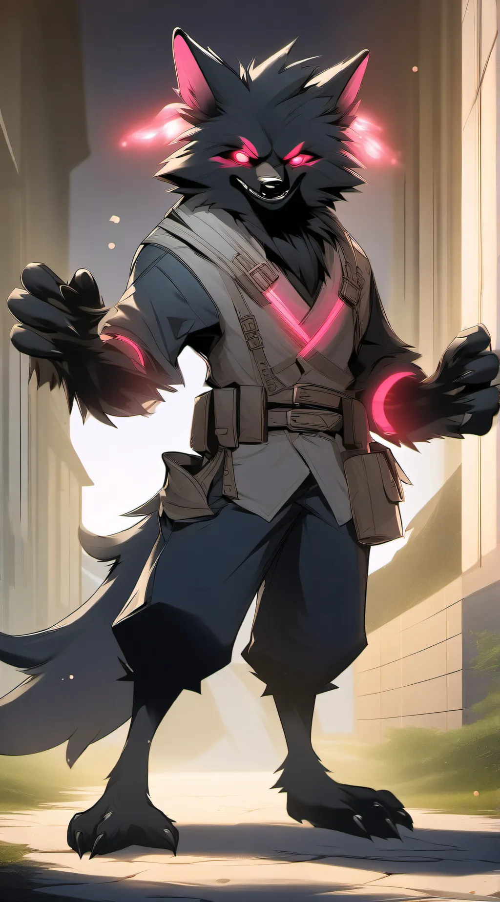 ai character: Nightcrawler background