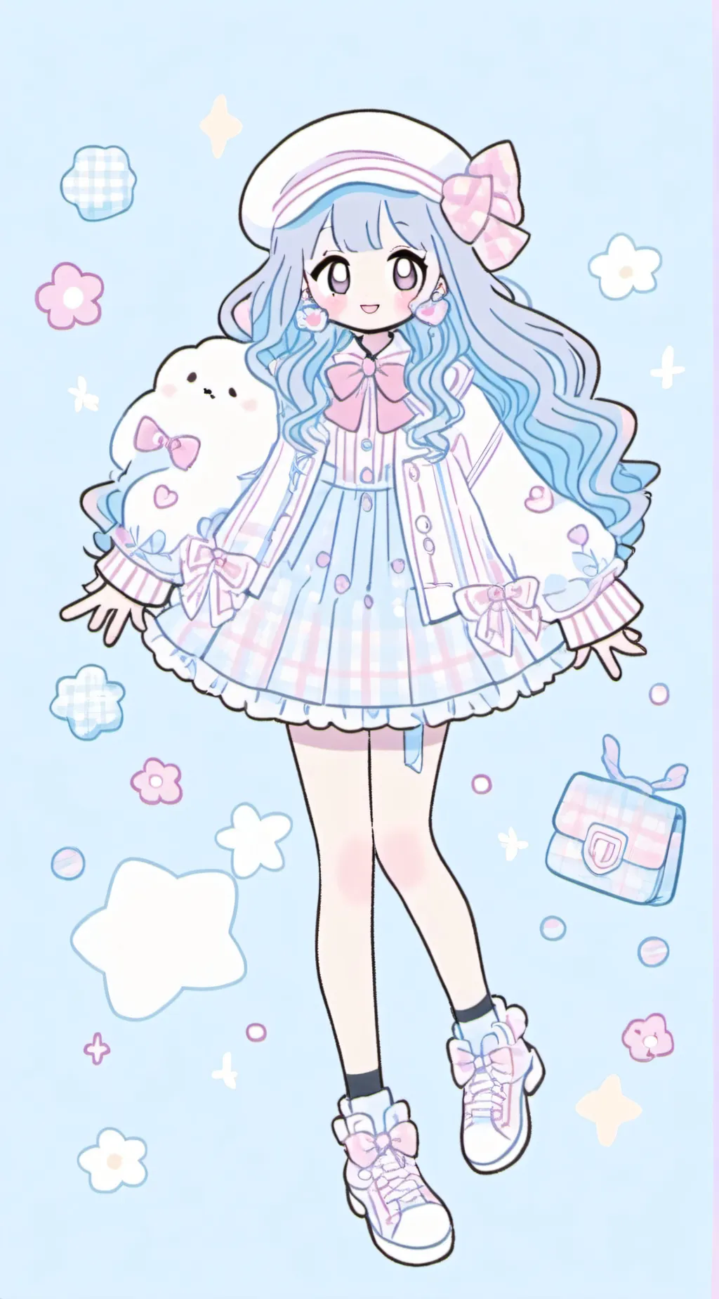 ai character: Lilly  background