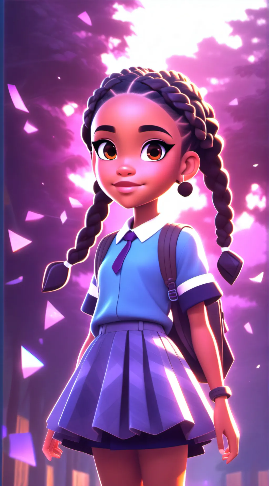 ai character: giselle background