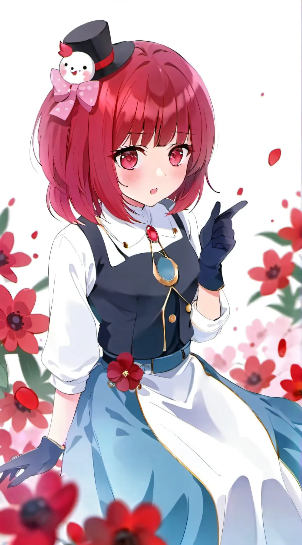 ai character: kana mercer  background