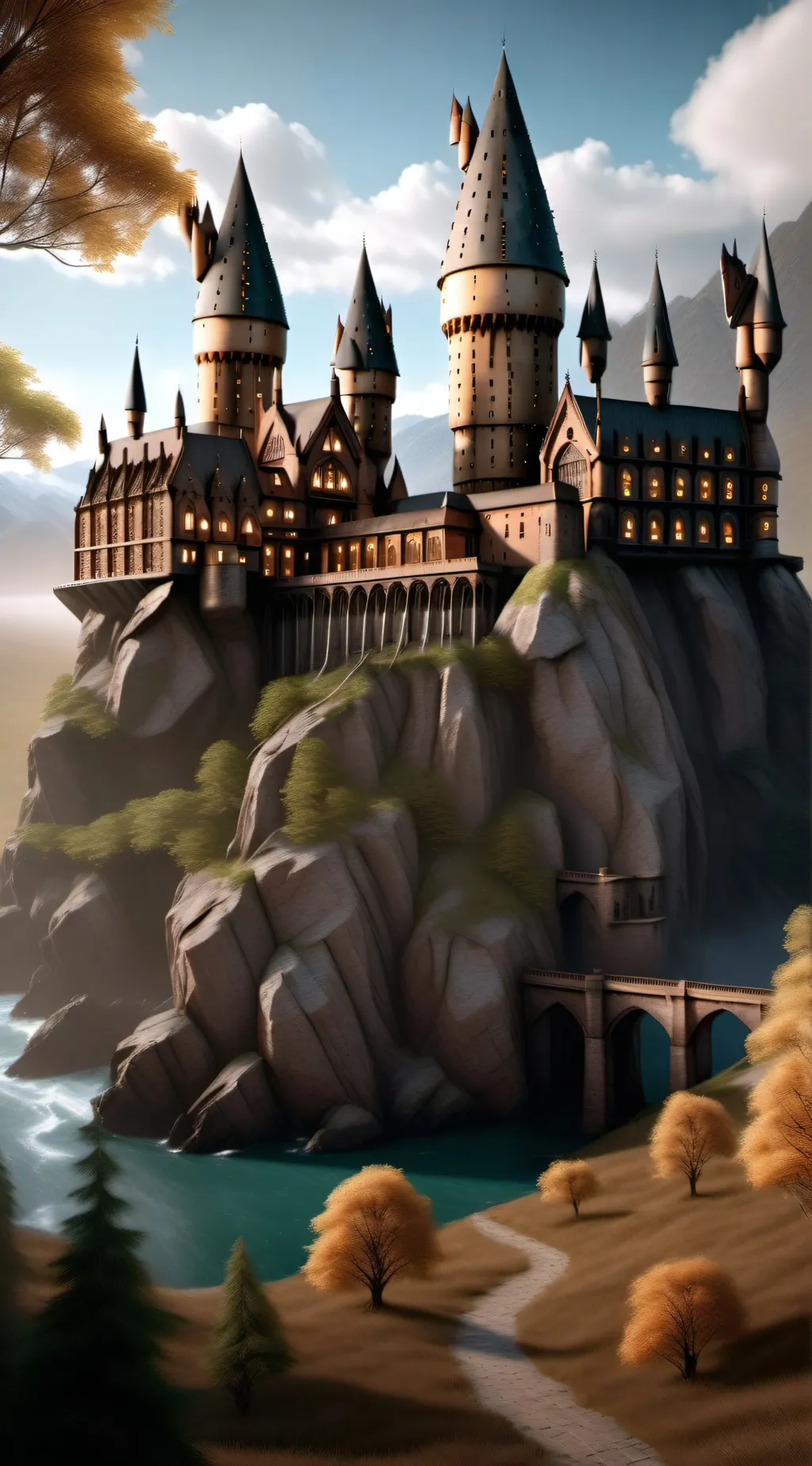 ai character: hogwarts  background