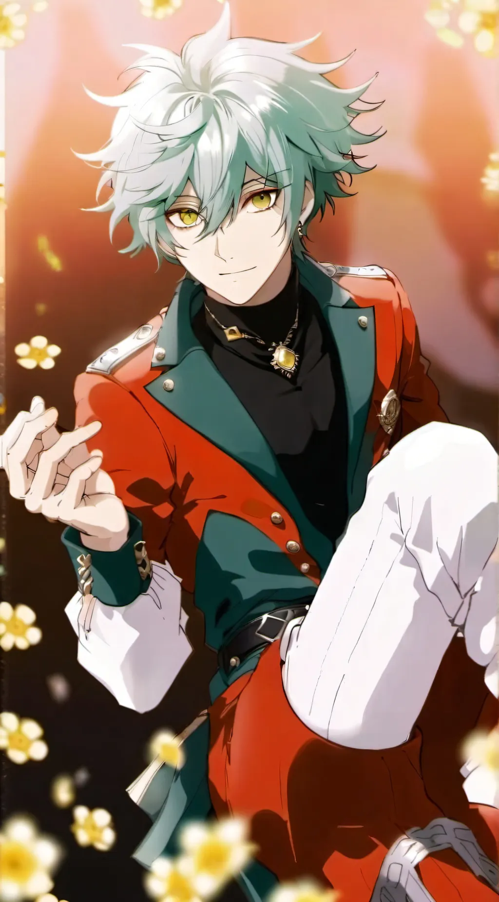 ai character: izuku midoriya background