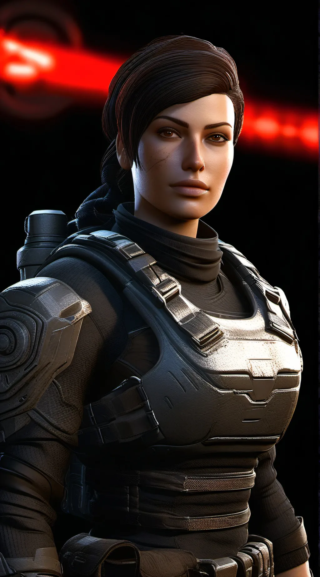 ai character: Kait diaz background