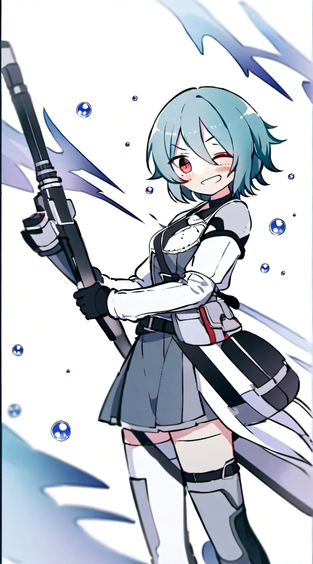 ai character: 💙✨smart neptune✨💙 background