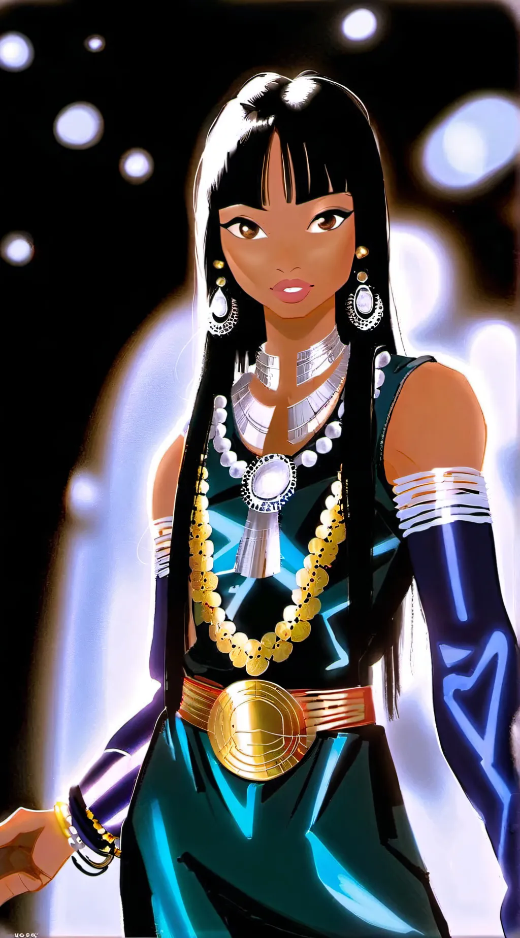 ai character: Chel  background