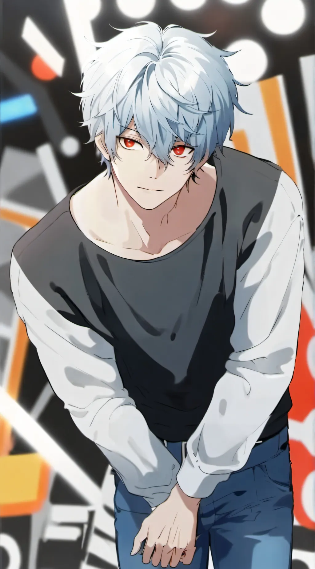 ai character: Sus bully background