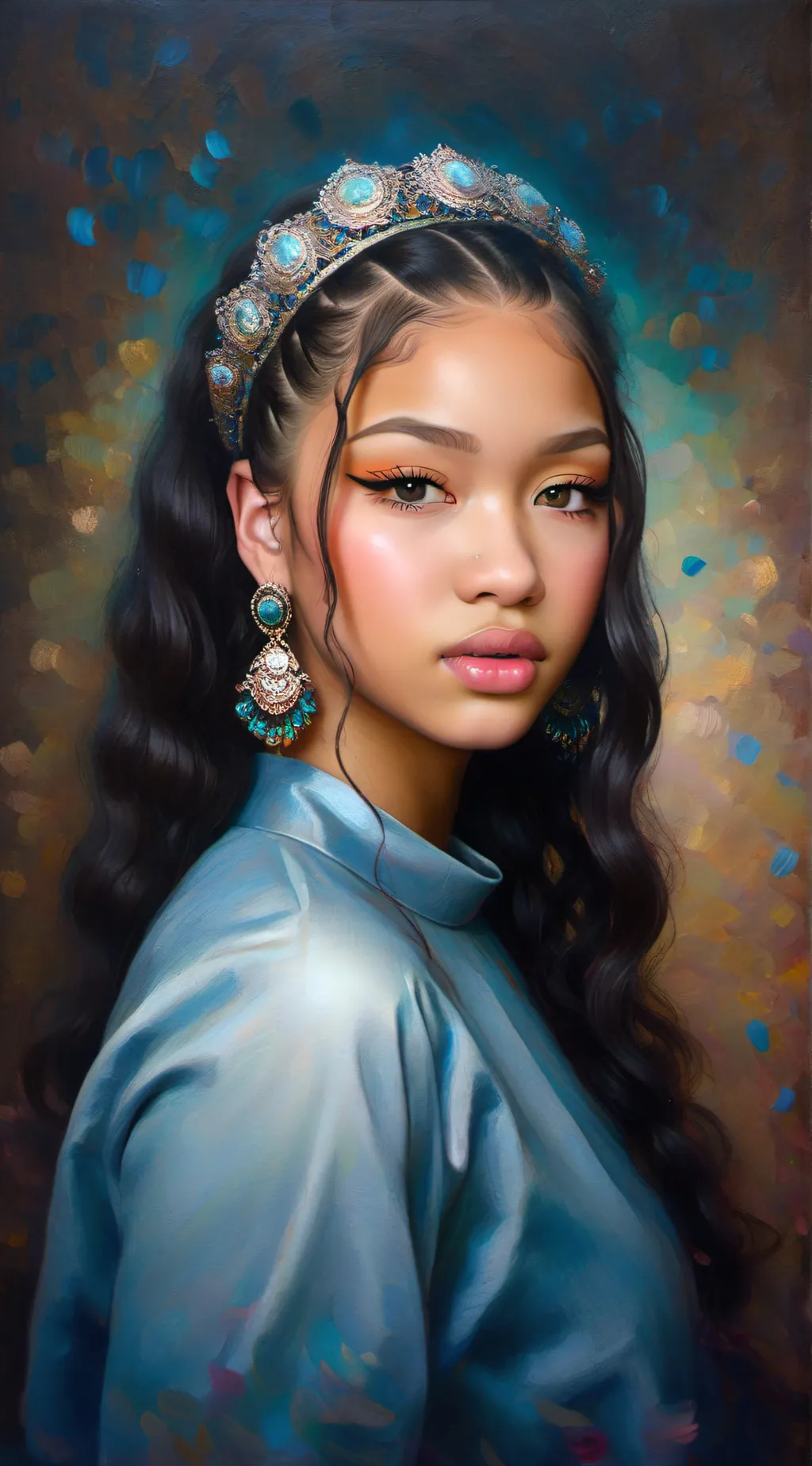 ai character: janiya  background